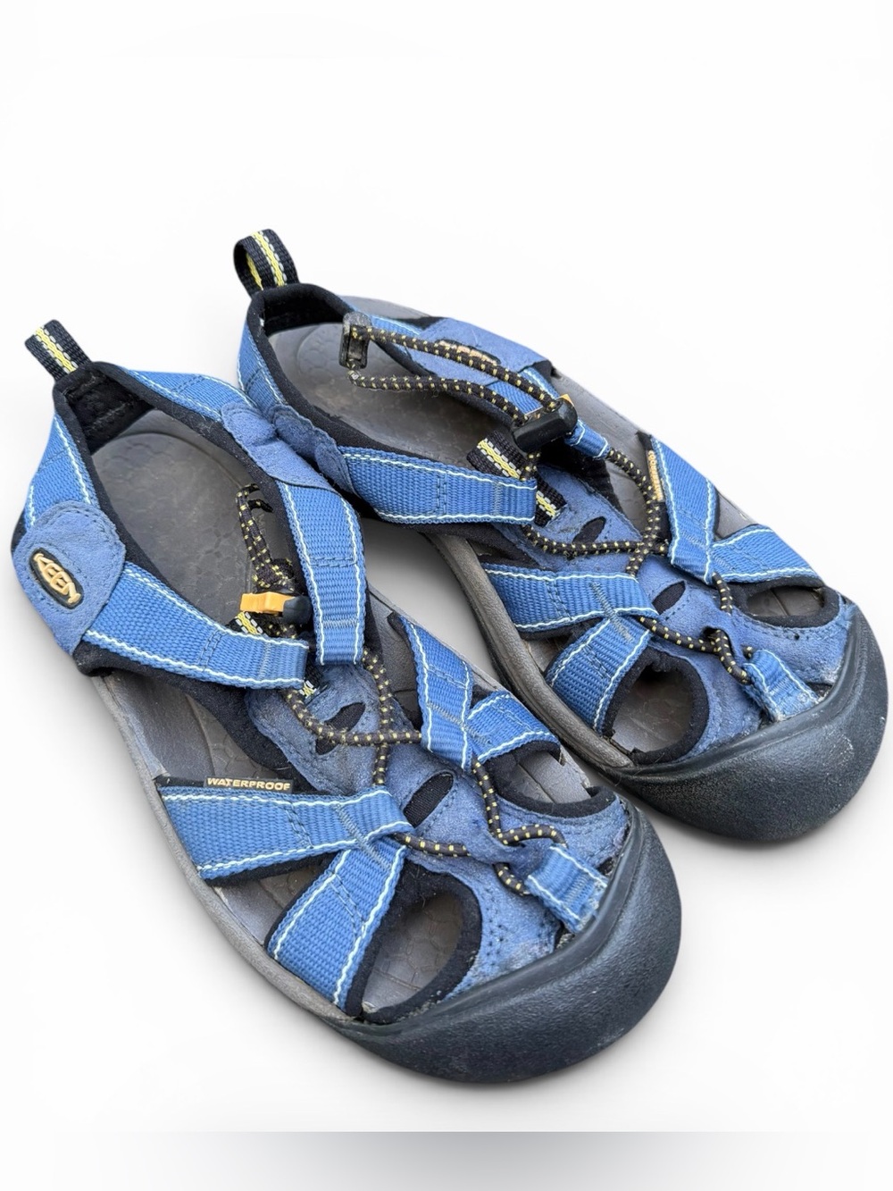 KEEN‎ Newport H2 Waterproof Sport Sandals Blue Youth Kids Hiking Shoes